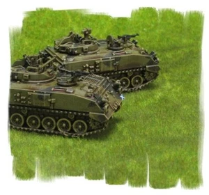 Painted! British FV432 Swingfire Troop (2 vehicles) 15mm WWIII Team Yankee - Picture 1 of 2