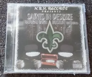 Saints In Deskize - Natural Born Hustlin Tha Album CD NEW Denver Axe Murder Boyz - Imagen 1 de 2
