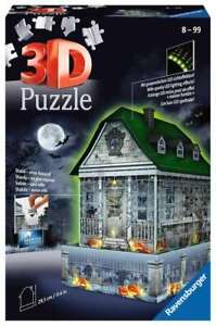 Ravensburger 112548 Grusselhaus bei Nacht 3D Puzzle 10-99 Jahre 216 Teile