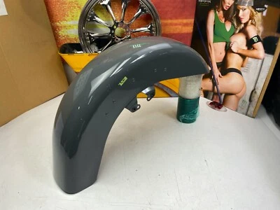 🔥Guardabarros delantero OEM Harley 14-23 Touring CVO Road Glide 2018 Gunship Grey🔥 Foto 1 de 4