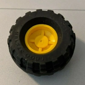 Lego Yellow Wheel 30285 Wheel 30391 37x18R Tire - Picture 1 of 3