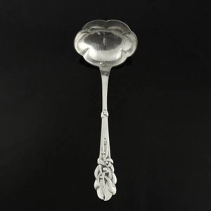 Heimbürger Silver Gravy Ladle - Mistletoe / Mistelten - Picture 1 of 2