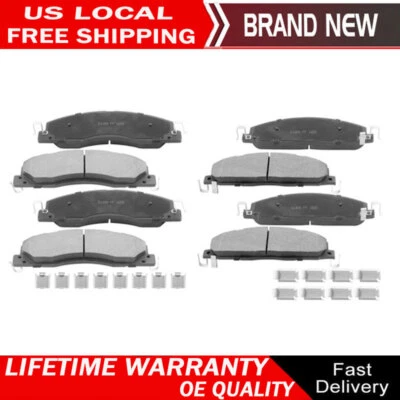 Pastillas de freno delanteras y traseras de cerámica para Dodge Ram 2500 Ram 3500 pastillas de freno 8 un. Foto 1 de 4