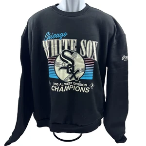 Sudadera Chicago White Sox cuello redondo 1993 West AL Champions Hombres Talla XL - Imagen 1 de 5
