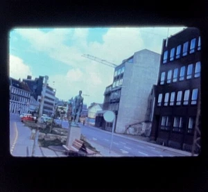 1975 Statue Aarhus, in the Central Denmark Orig 35mm Photo Slide - Picture 1 of 5