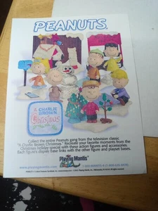 Playing Mantis 2003 SELTEN RARITÄT Promo Karte PEANUTS A CHARLIE BROWN WEIHNACHTEN  - Bild 1 von 3