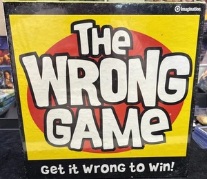 The Wrong Game by Imagination – Complete – Party Game – Box Has Light Scuffs - Picture 1 of 5
