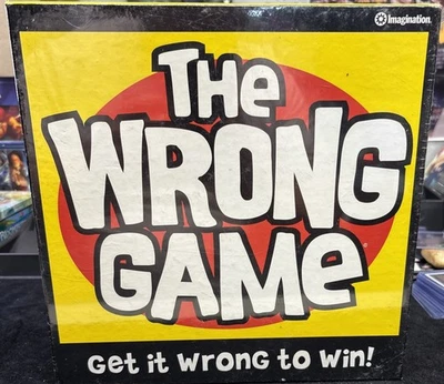 The Wrong Game by Imagination – Complete – Party Game – Box Has Light Scuffs - Image 1 of 4