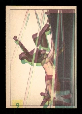 Parkhurst Wrestling 6 1955 Bobo Brasil EX imagen fantasma hermosa tarjeta BXCP54 Foto 1 de 2