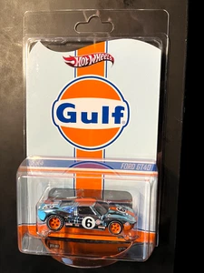 2013 Hot Wheels Gulf Ford GT40 Collectors Red Line Club HWC/RLC #2539/04000 MOMC - Picture 1 of 3