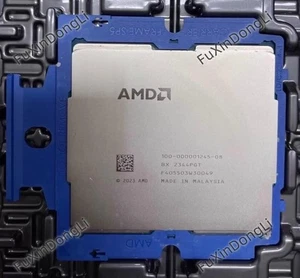 AMD EPYC 9755 ES ZEN5 TURIN SP5 128C 1.9G L3 512M CPU processor 100-000001245-08 - Picture 1 of 5