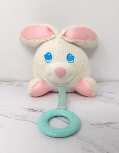 Fisher Price Clutch Me Cozies Bear Thermal Plush Rattle Toy Vintage 1998 - Picture 1 of 6