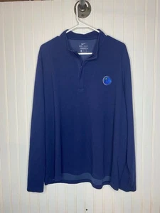 Minnesota Timberwolves NBA Nike Quarter Zip Navy Blue Mens Size XL - Picture 1 of 4