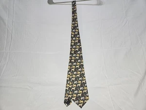 MICHELSONS Of London Tie Vintage Pure Silk Original Made In England 57 In Long - Picture 1 of 3