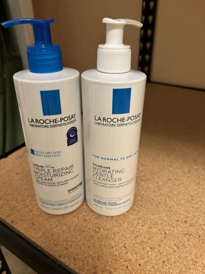 La Roche-Posay Hydrating Cleanser & Triple Repair Moisturizing Cream Set - Image 1 of 1