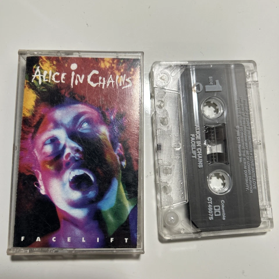 Facelift by Alice in Chains (Cassette, Aug-1990, Columbia - Image 1 of 4