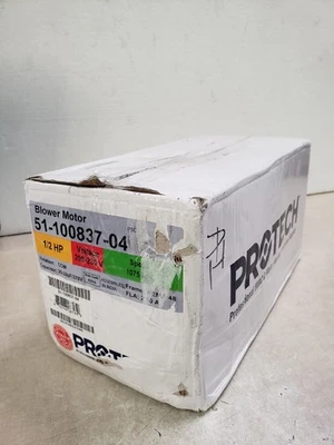 Protech Blower Motor 1/2 HP 208-230V (51-100837-04) - Image 1 of 4