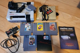 Nintendo NES Control Deck Home Console with Controllers
