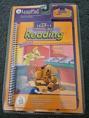Leap Frog LeapPad Scooby Doo! and the DISAPPEARING DONUTS Book & Cartridge - Image 1 of 3