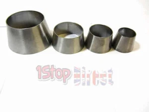 STAINLESS STEEL 3 " TO 1.5"  EXHAUST CONE REDUCER CONNECTOR JOINER POLISHED 316 - Picture 1 of 1