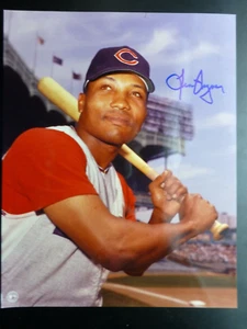 Leon Wagner Signed 8 x 10 Color Photo with COA - Picture 1 of 2