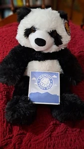 Vermont Teddy Oh So Soft 18” Panda Bear Soft Fluffy Black White Plush NIB - Picture 1 of 7