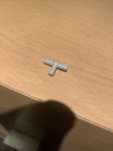 Vintage Lego Technic Old Grey Pneumatic Tee Connection Hose Part 4697