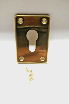 Cisa Bocchetta Per Serratura con cilindro sagomato ,RETTANGOLARE ART.06043.00 - Immagine 1 di 4