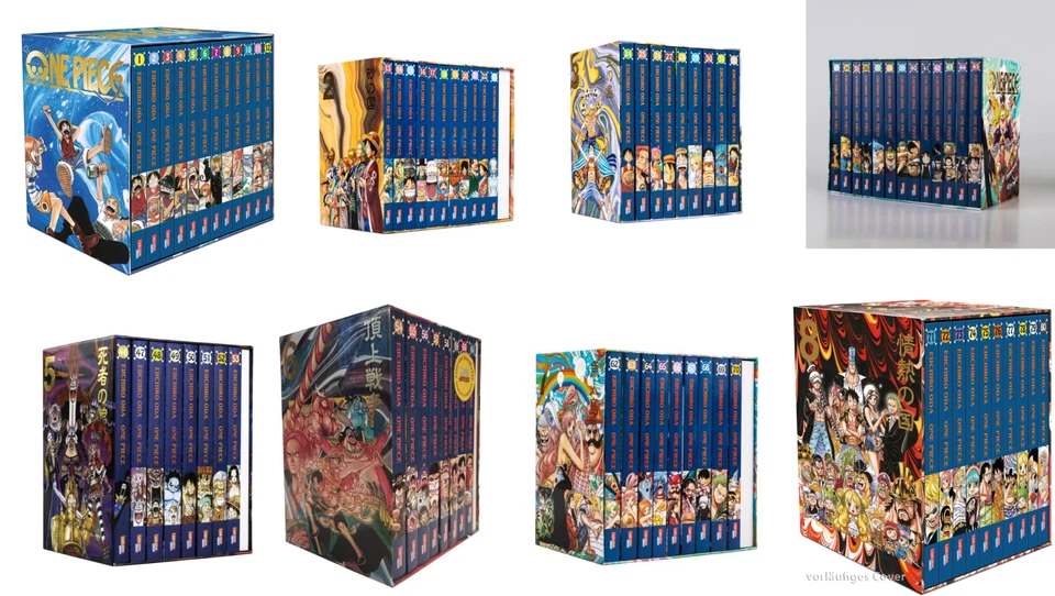 One Piece Sammelschuber 1-8 (Manga - Schuber aus Liste wählen) - Bände 1-80 - Bild 1 von 1