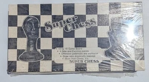 Vintage 1984 Super Chess Board Game – NEW in Original Seal (Partial Tear) - Picture 1 of 5