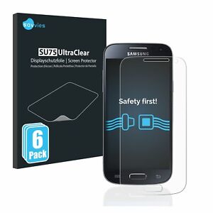 6x Film Protection Ecran pour Samsung Galaxy S4 Mini Film Protecteur Clair