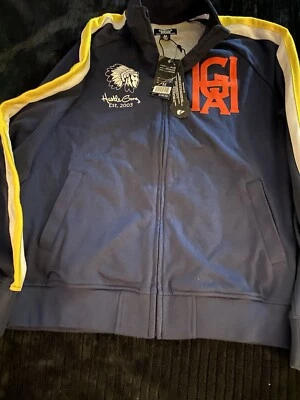 Hustle Gang Fleece Jacket Size M,  Original $100    25% Off Foto 1 de 3