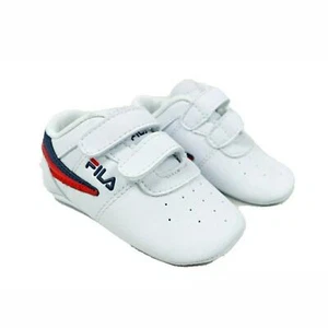Fila Original Fitness Kinderbett Kleinkind weiß marine rot GRÖSSE 1 - Bild 1 von 8