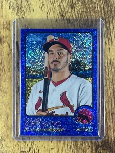 Nolan Arenado 2022 Topps Heritage Chrome Blue Sparkle #416 High Number SP - Bild 1 von 2