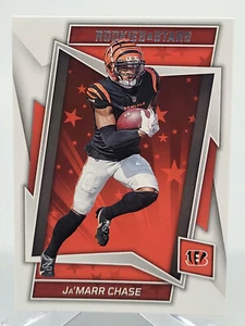 2022 PANINI ROOKIES & STARS JA'MARR CHASE FOOTBALL CARD BENGALS NFL donruss e - Foto 1 di 2