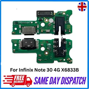 For Infinix Note 30 4G X6833B Charging Port Dock Replacement Uk Stock - Picture 1 of 1