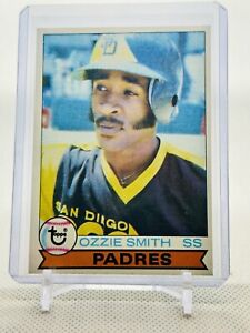 1979 TOPPS BASEBALL  #116  OZZIE SMITH ROOKIE HOF San Diego Padres 🔥
