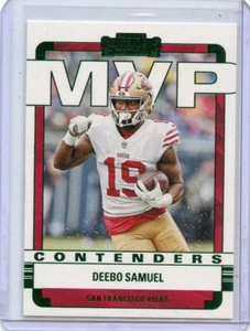 2022 Panini Contenders Deebo Samuel San Francisco 49ers #MVP-DSM ⭐️💥🎯 MT - Picture 1 of 2