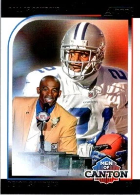 2024 Score Men of Canton Deion Sanders #5 - Image 1 of 2