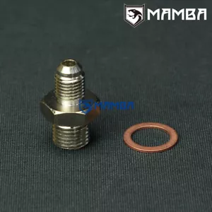 Adaptador de refrigerante de agua turbo 4AN a M14x1.5 Garrett GTX3071R GTX3076R - Imagen 1 de 3