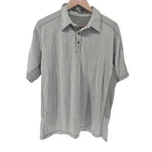 Ascend Tech Short Sleeve Polo for Men Size Large Light Green - Picture 1 of 6
