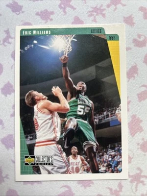 ERIC WILLIAMS BOSTON CELTICS 1997-1998 NBA BASKETBALL UPPER DECK CARD - Image 1 of 2
