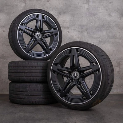 Mercedes A-Klasse A35 AMG Felgen 19 Zoll W177 V177 Sommerräder A1774014400 - Bild 1 von 4