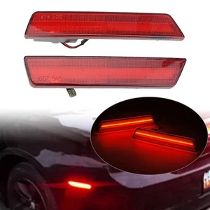 LED Rear Side Lights Red Marker For Dodge Challenger  08-14 2011-2014 Charger - Picture 1 of 6
