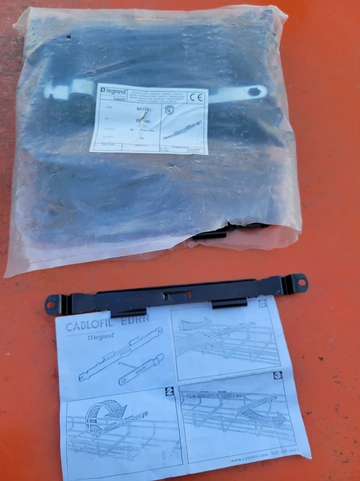 (Lote de 40+) Empalme rápido Legrand CABLOFIL EDRN 10" LARGO EDRN BL 941281. Foto 1 de 1