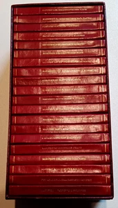 Minibuch DDR - "Manifest der KPD" - 20 Bände - feines weinrotes Leder - SELTEN - Picture 1 of 2