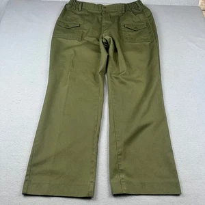 Vintage Boy Scouts of America Pants Mens 40x32 Green BSA Baker Cargo Wide Leg - Picture 1 of 13