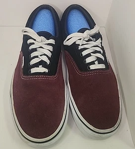 Vans era 95 dx anaheim- Suede two-tone, burgundy & black, unisex- Men-9, Wmn 10. - Picture 1 of 20