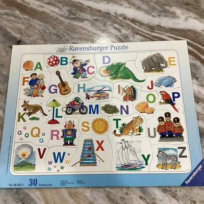 Ravensburger Alphabet Puzzle 30pc 066520 2006 - Image 1 of 2