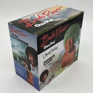 Artist Bob Ross “Joy Of Painting” Chia Pet New! Brand New In Box Fast Shipping!! - Picture 1 of 4